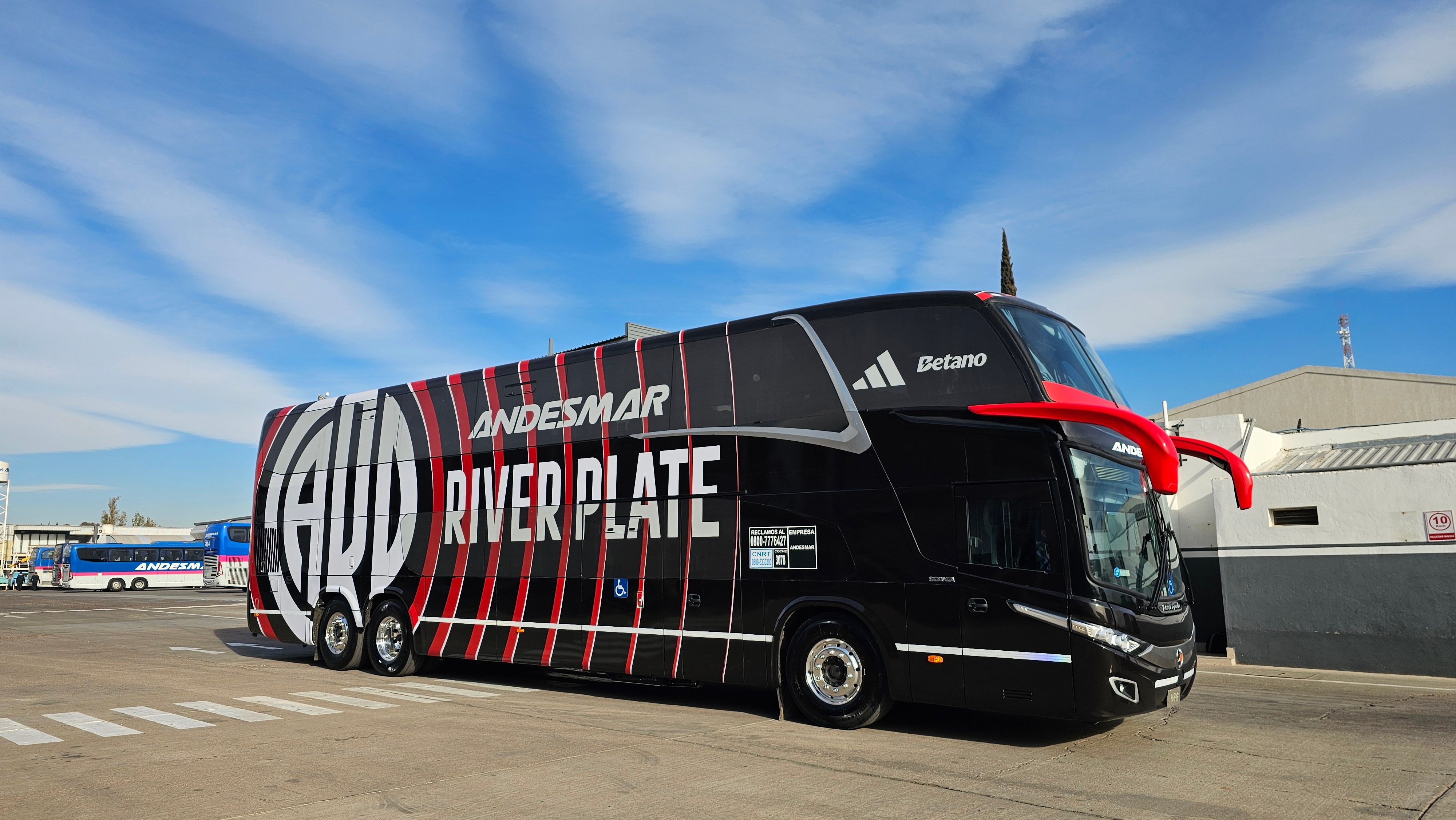 Andesmar es el Transporte Oficial de River Plate